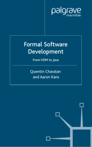 Palgrave.Macmillan.Formal.Software.Development.From.VDM.to.Java.Sept.2003.eBook-TLFeBOOK