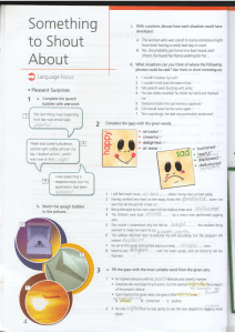 English Vocabulary: Pleasant Surprises & Emotions