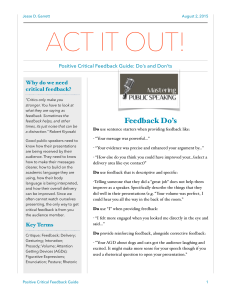 Act It Out Positive Critical Feedback Guide copy