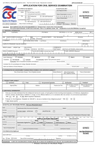 CS Form 100 Revised September  2016