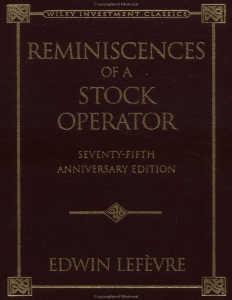Jesse Livermore Reminiscences Of A Stock Operator