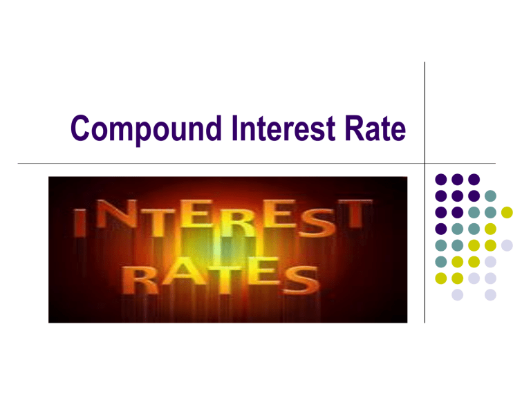 Compound Interest Rate