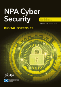 DigitalForensics Worksheets2019