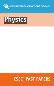 pdfcoffee.com csec-physics-past-papers-2005-2018pdf-pdf-free
