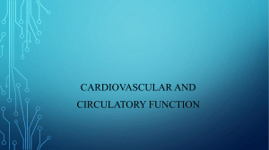 Assessment of Cardiovascular System For Nursing Students
