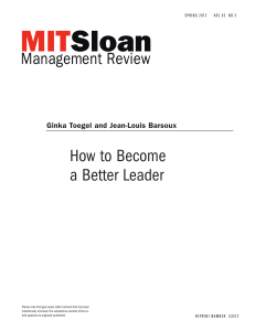 2 How to Become a Better Leader