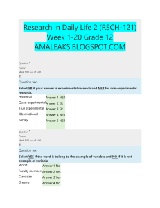 [AMALEAKS.BLOGSPOT.COM] Research in Daily Life 2 (RSCH-121) Week 1-20