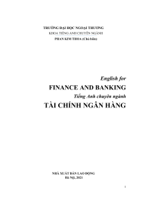 TA CN Tai chinh ngan hang  UNIT 1 INTRODUCTION