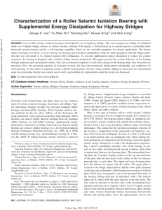 Characterization-of-a-roller-seismic-isolation-bearing-with-supplemental-energy-dissipation-for-highway-bridgesJournal-of-Structural-Engineering