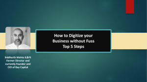 How to Digitize your Business without Fuss