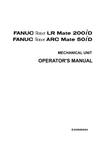 LRMate200iD operator manual [B-83494EN 04]