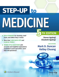 Step Up to Medicine 5th Edition