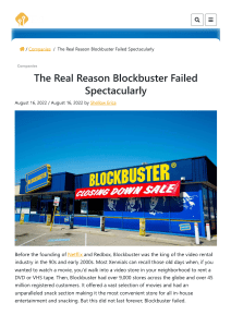 na, 2022. The real reason blockbuster failed spectacularly