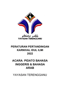 IDUL ILMI 2022- PIDATO BI & BA