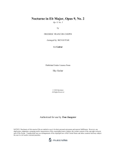 Nocturne Opus 9, No. 2 - E Major - MN0221426