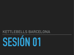 Kettlebells Barcelona - Sesión 01