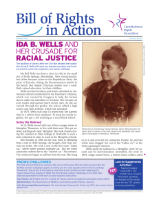 Ida B Wells and Her Campaign for Racial Justice