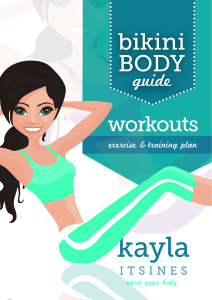 Bikini Body Guide Exercise & Training Plan