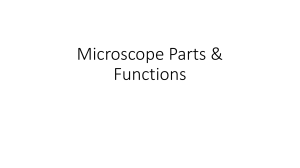 Microscope-Parts-Functions