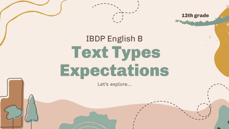 IB DP Text Types pptx