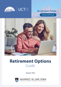 UCT Retirement Guide 2022