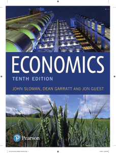 Economics Textbook, Tenth Edition