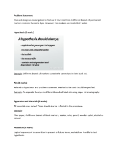 Form 4 Chemistry Plan and Design Lab Format