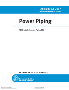 ASME B31.1-2007 - Power Piping
