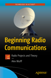 Beginning Radio Communication