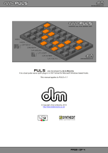 PULS manual