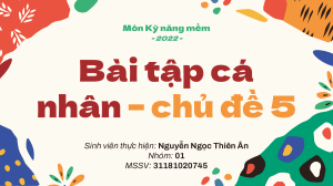 Nguyen Ngoc Thien An BT ca nhan Chu de 5