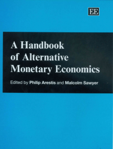 A Handbook of Alternative Monetary Economics