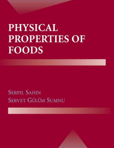 GT. Physical Properties of Foods (Food Science Texts Series) (2006)