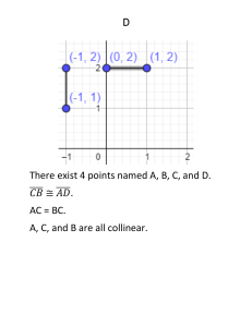 Name the Points D Sheet