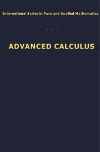 Buck(1978) Advanced-Calculus