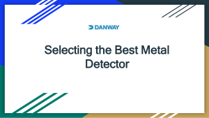 Selecting the Best Metal Detector