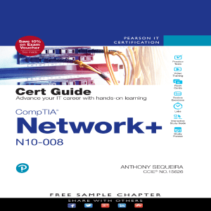 CompTIA Network+ N10-008 Cert Guide