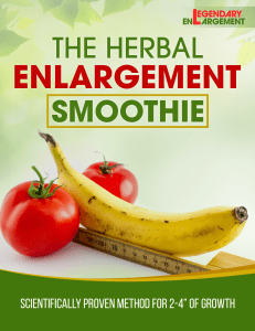 herbal enlargement smoothie