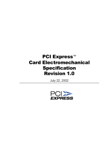 PCI Express规范1.0