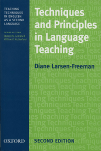 Larsen-Freeman - Techniques and Principles in Language Teaching