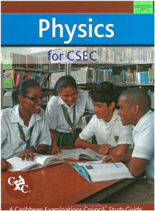 Physics for CSEC Study Guide