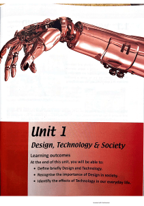 Design Technology and Society