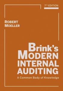 Robert Moeller-Brinks Modern Internal Auditing  A Common Body of Knowledge-Wiley (2009)