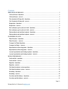 Biology Grade 10 - 12 Instant Revision