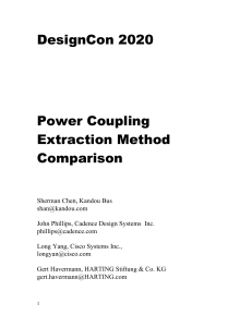 2020 Power Coupling Extraction Method Comparison