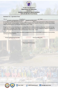9-Res Project Pabakod Agreement Form