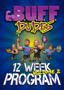 Buff Dudes - 12 Week Plan V2
