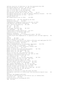 (119) Laws affecting Nursing