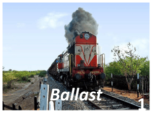 Railway-ballast