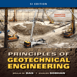 Principles of Geotechnical Engineering ( 8th Edition )